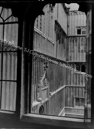 BODLEIAN LIBRARY VIEW FROM WINDOW